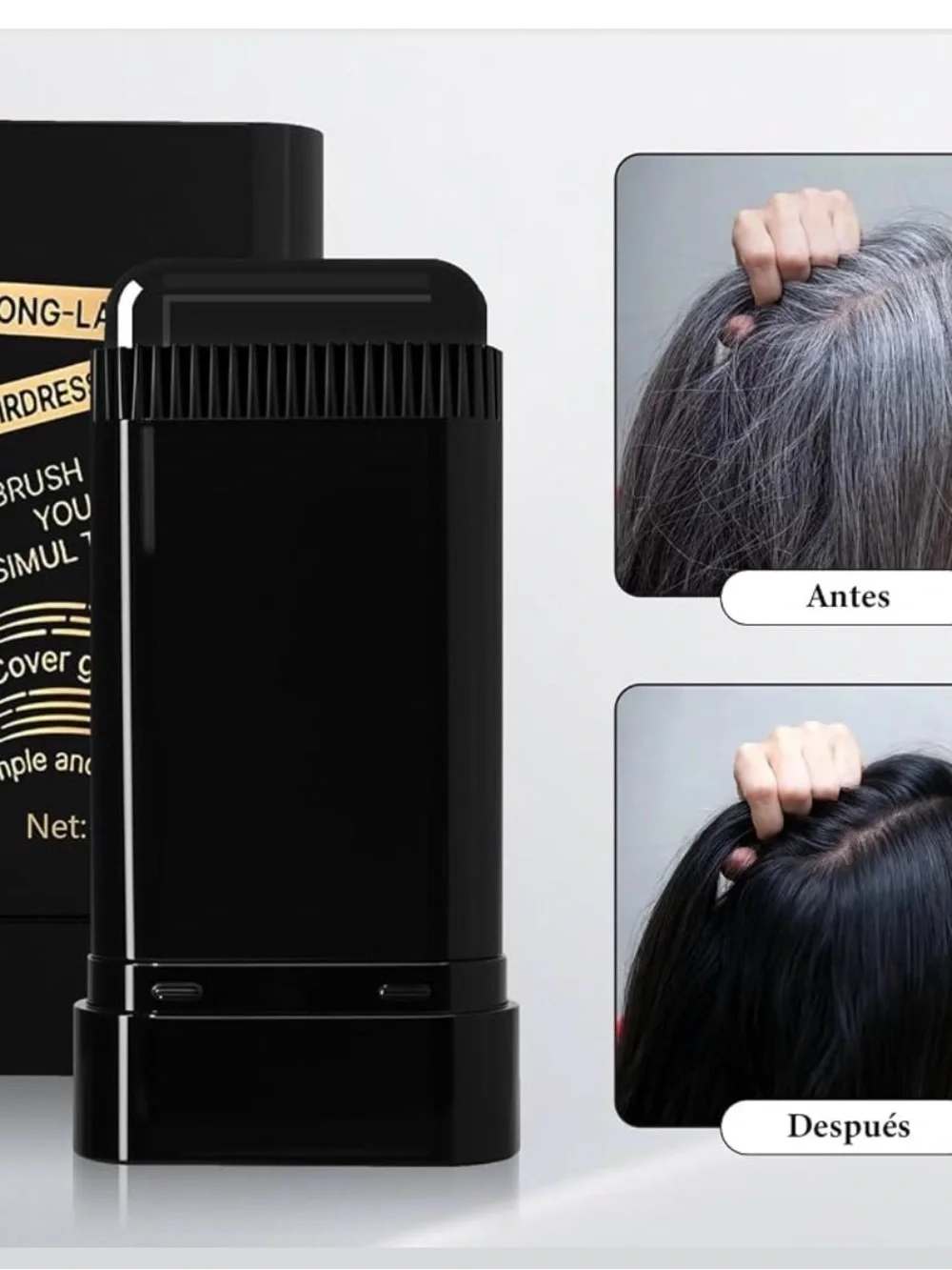 C. FOURTEEN Long-Lasting Hair Dye Stick, Black Shade, For Hair, Unisex Adult 20g